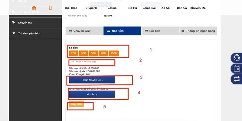 Các phương thức nạp tiền 88vn phổ biến mà bạn cần biết