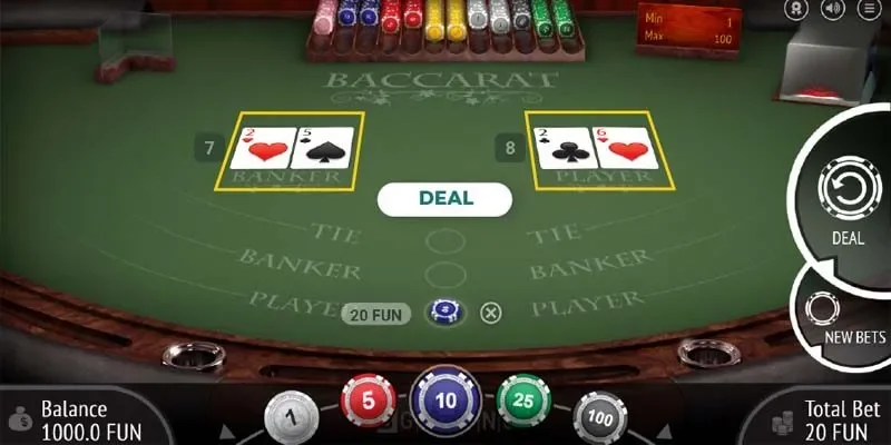 Cách chơi baccarat luôn có tỷ lệ thắng cao