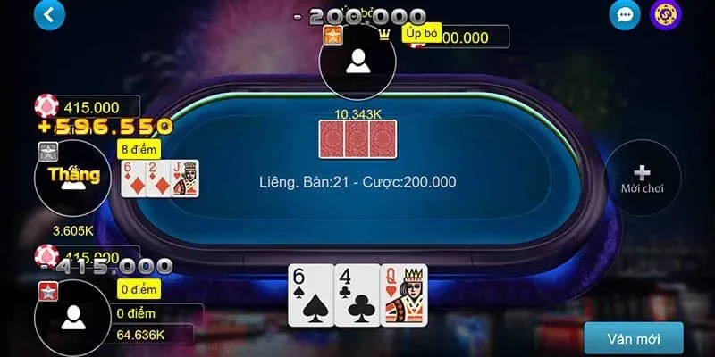 Luật chơi bài liêng dễ hiểu đúng luật